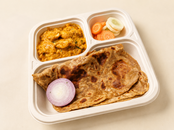 Egg Roti Bowl